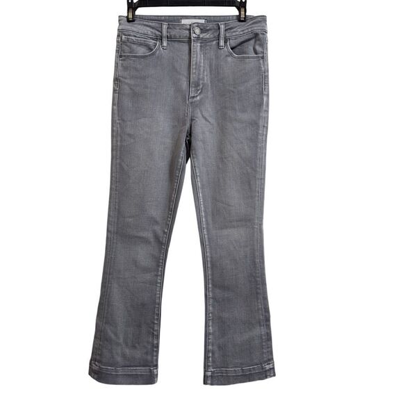ARTICLES OF SOCIETY LONDON HIGH RISE‎ CROP DODGEVILLE PANTS JEANS 26 GRAY - Picture 1 of 14